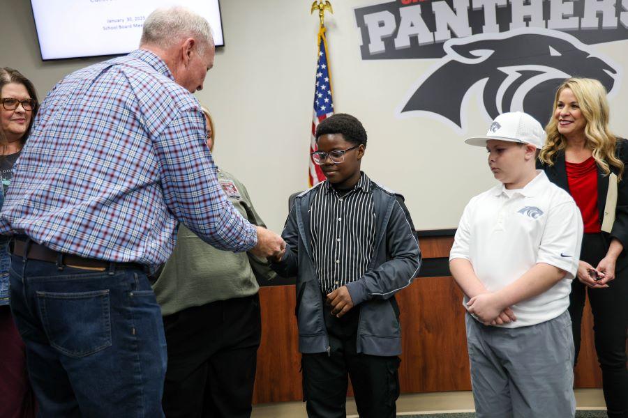 January School Board Recognition